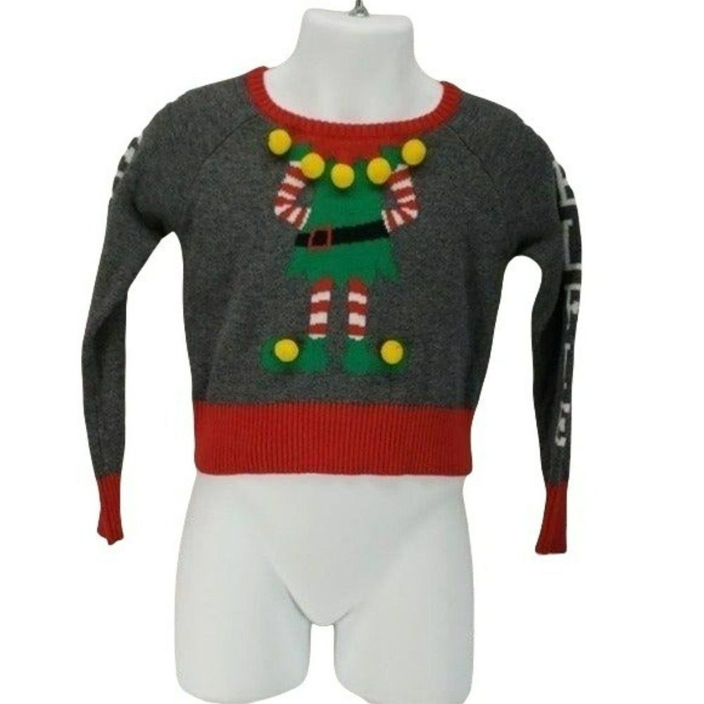 Christmas elfie the holiday ugly‎ sweater 12 MONTHS